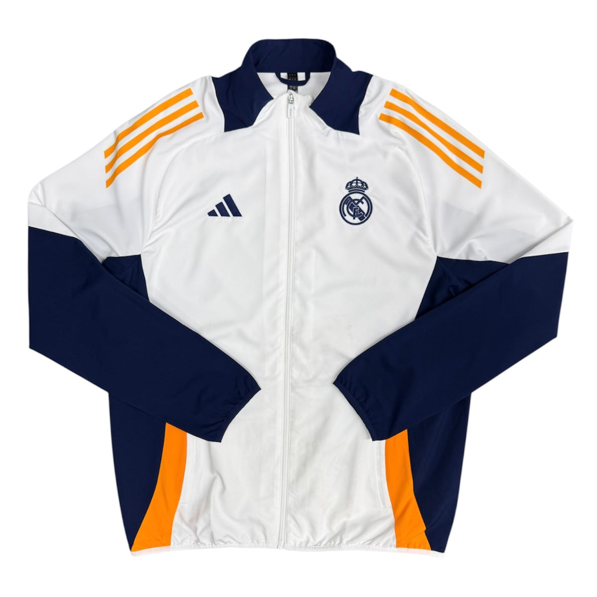 Adidas Real Madrid 2024/2025 White Wind Jacket