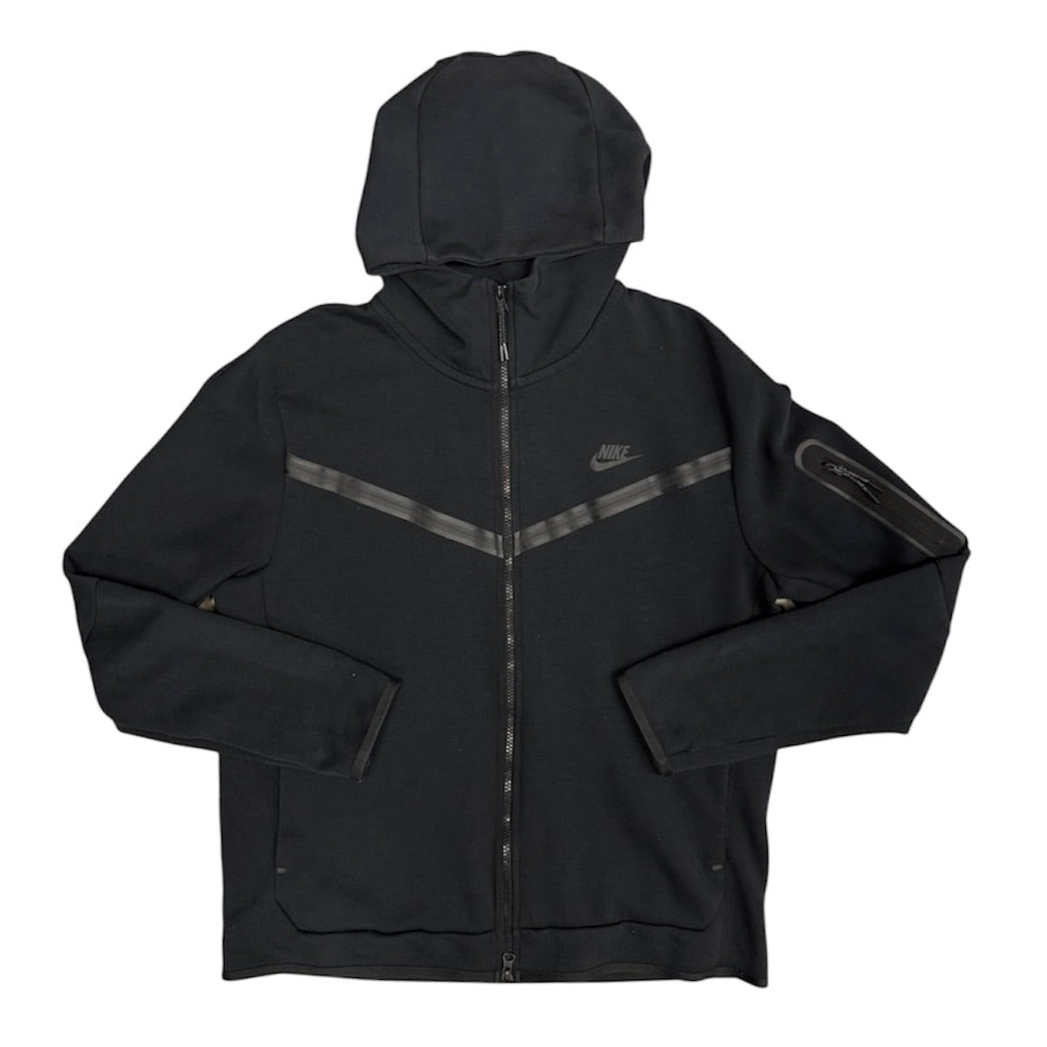 Nike Tech Fleece Black Full Zip Hoodie