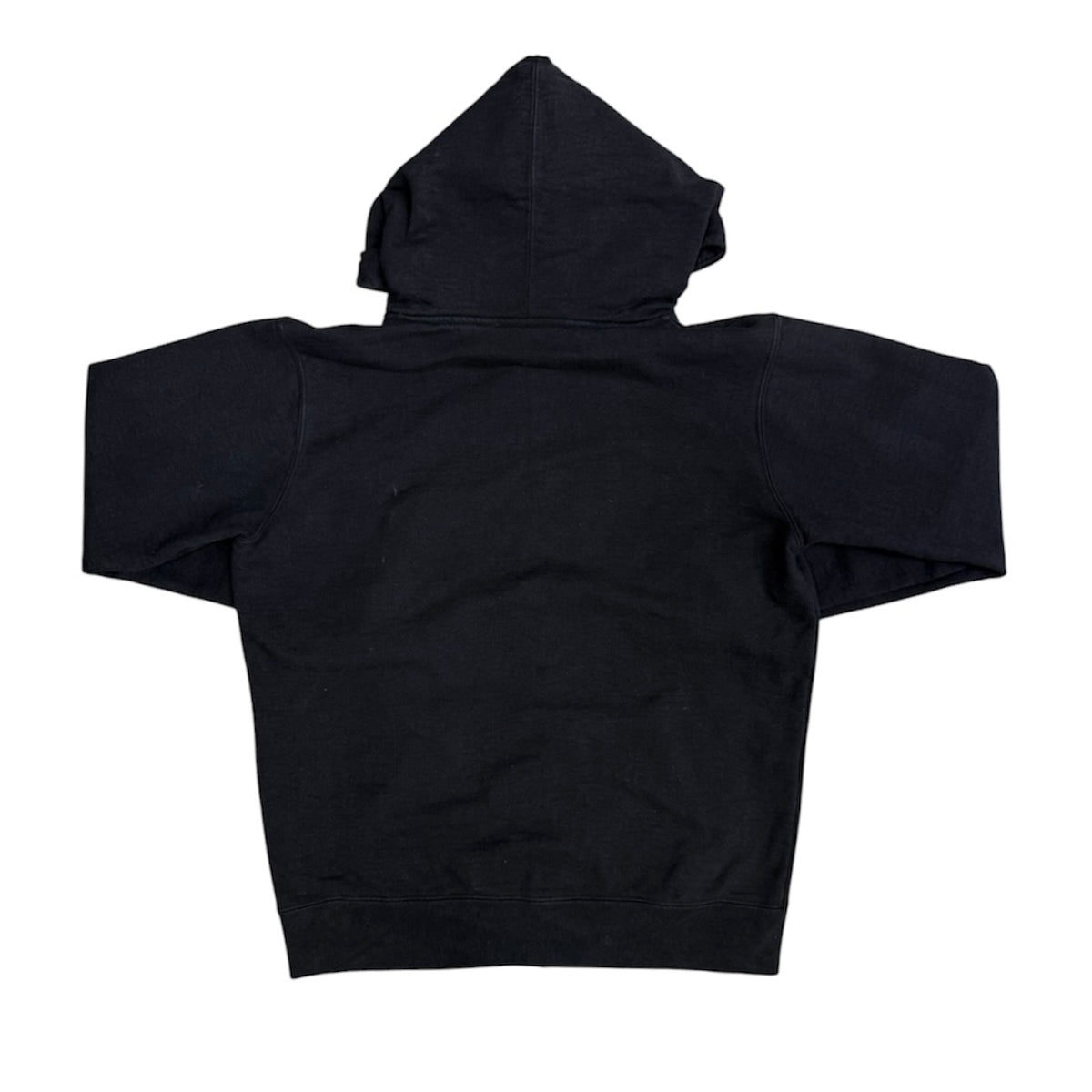 Supreme FW16 Split Hood Zip Up Black Hoodie