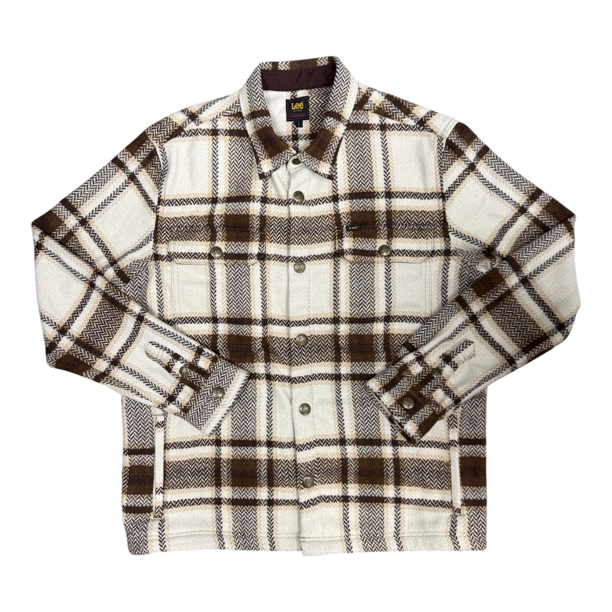 Lee Relaxed Brown Sail Overshirt Jacket