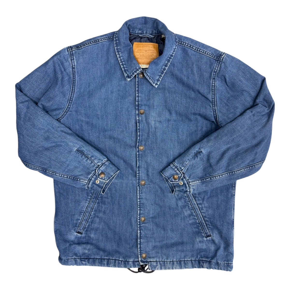 Levis's Denim Padded Coach Jacket