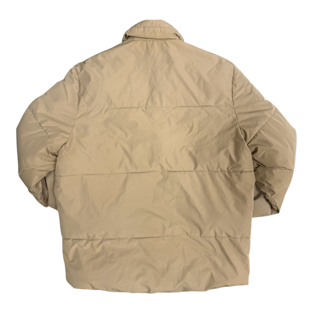 Woodbird Padded Beige Overhsirt Jacket