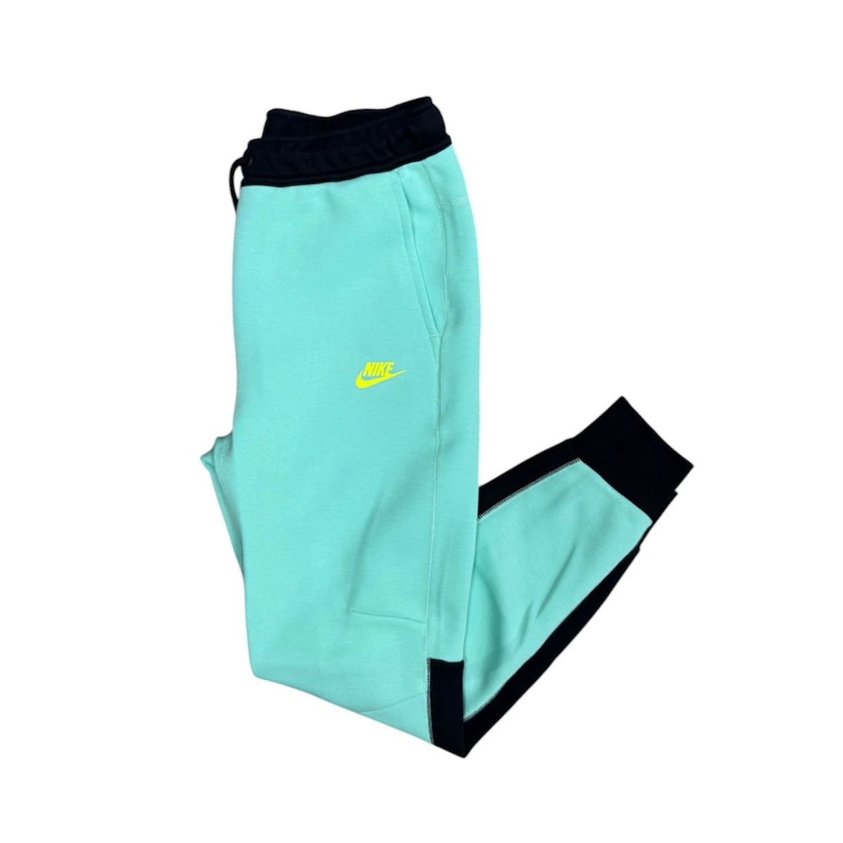 Nike Tech Fleece Black Teal  Sweatpants