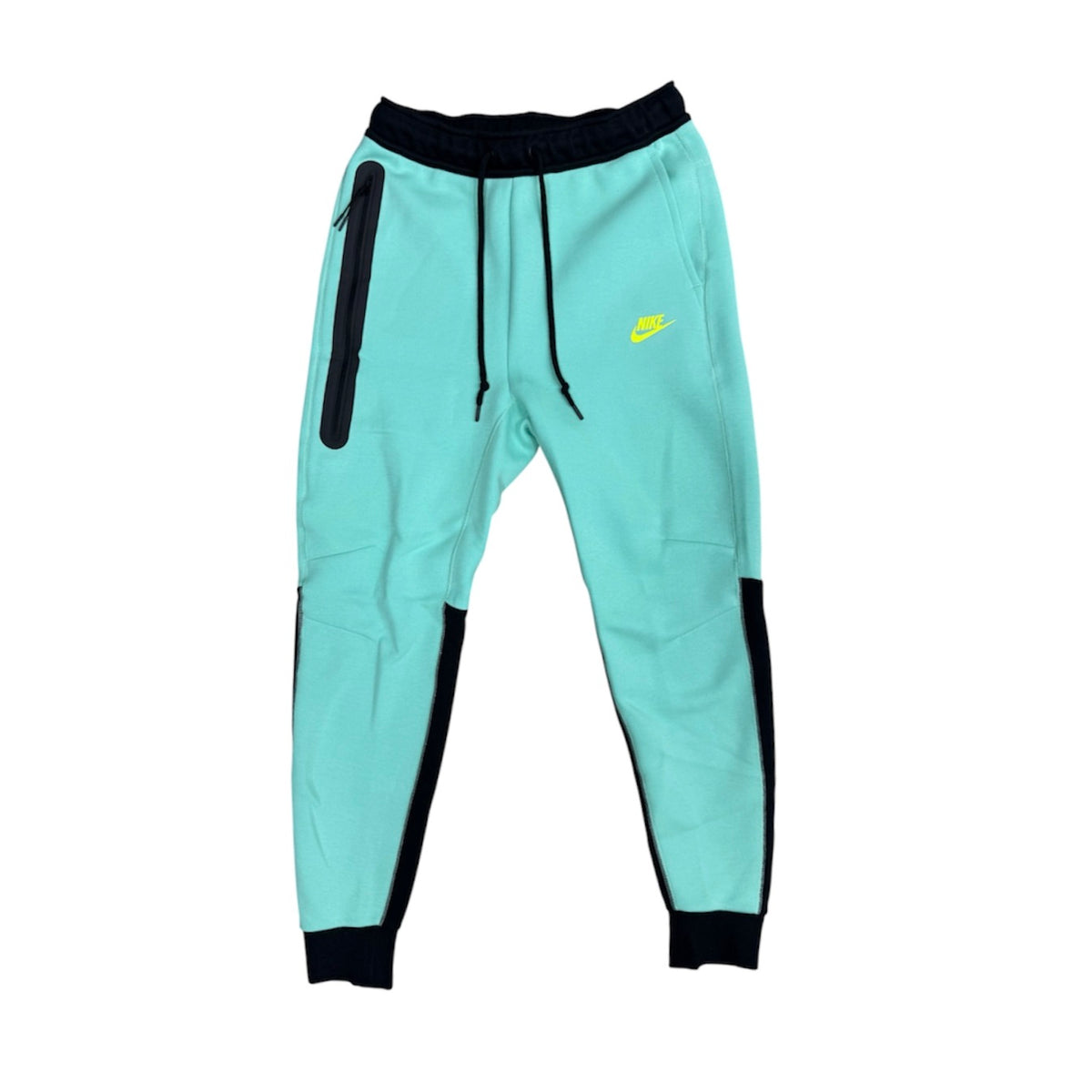 Nike Tech Fleece Black Teal  Sweatpants