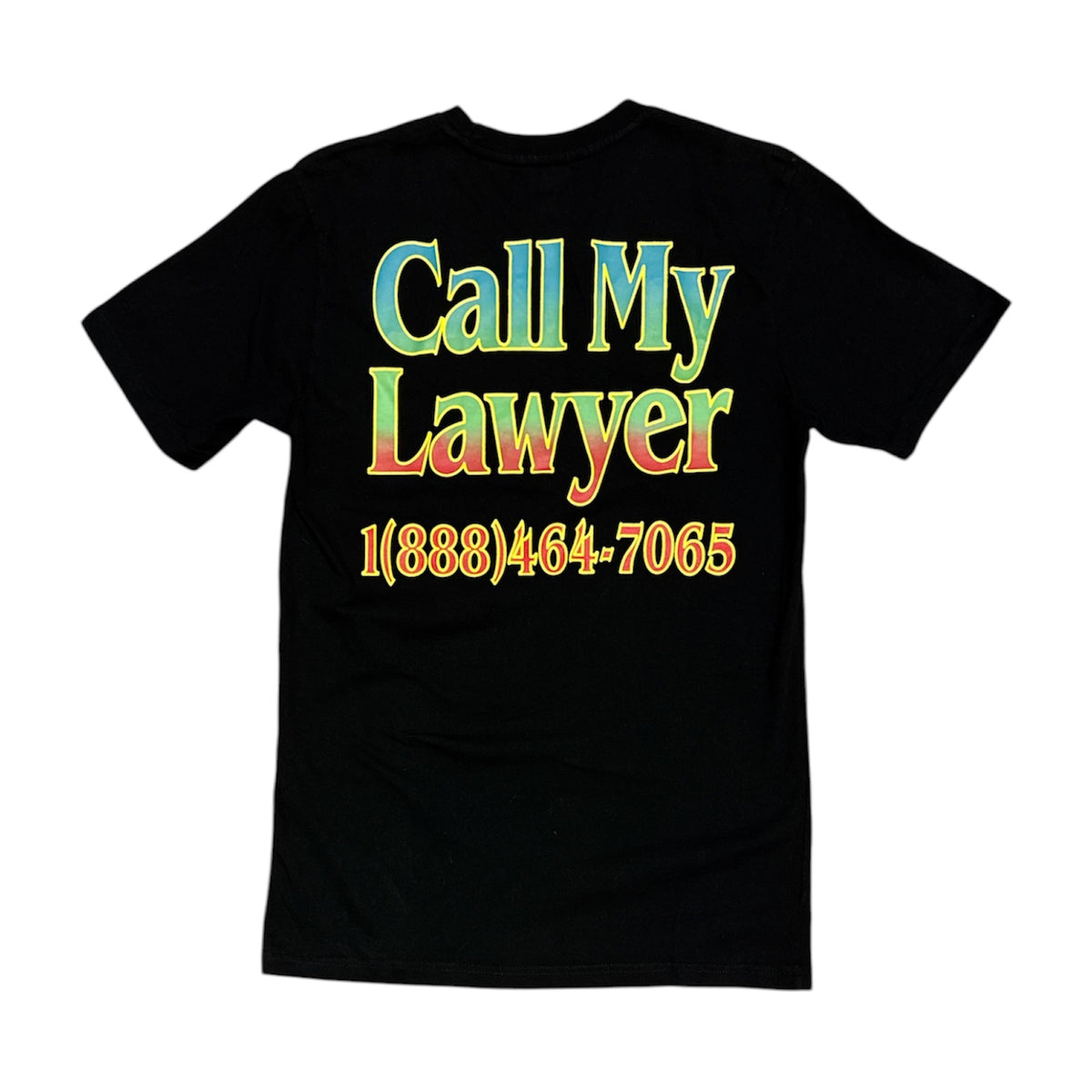 Chinatown Market Call My Lawyer Black Tshirt