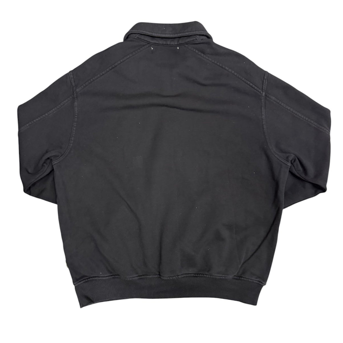 Woodbird Half Zip Black Sweatshirt