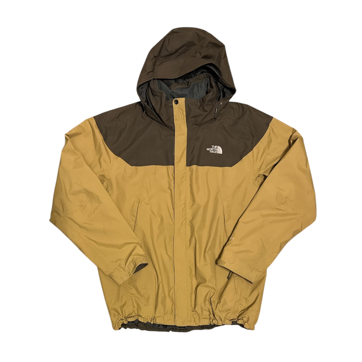 The North Face Freedom Insulated Two-Tone Tan Brown Jacket