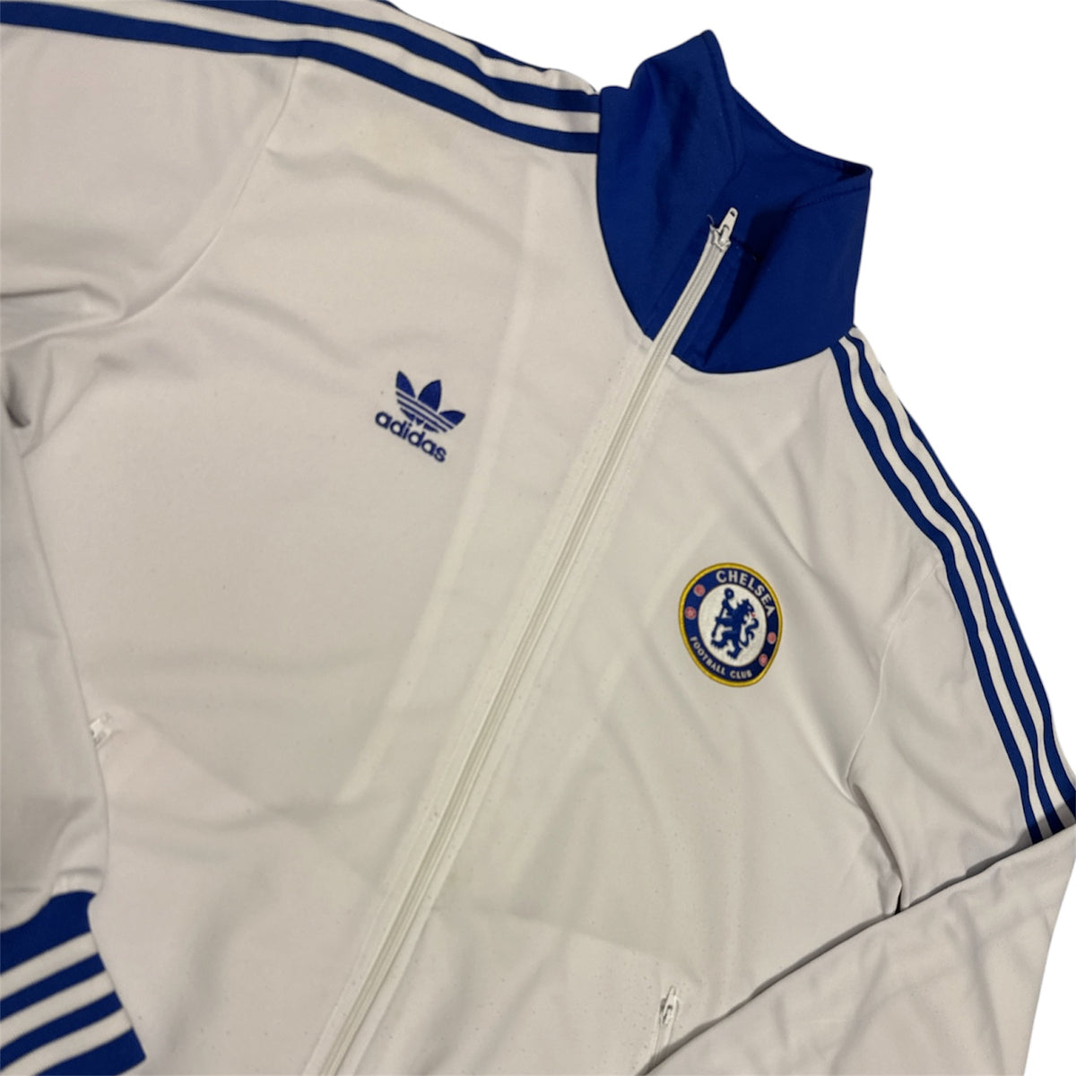 Adidas Chelsea FC 2008/2009 Football White Track Top