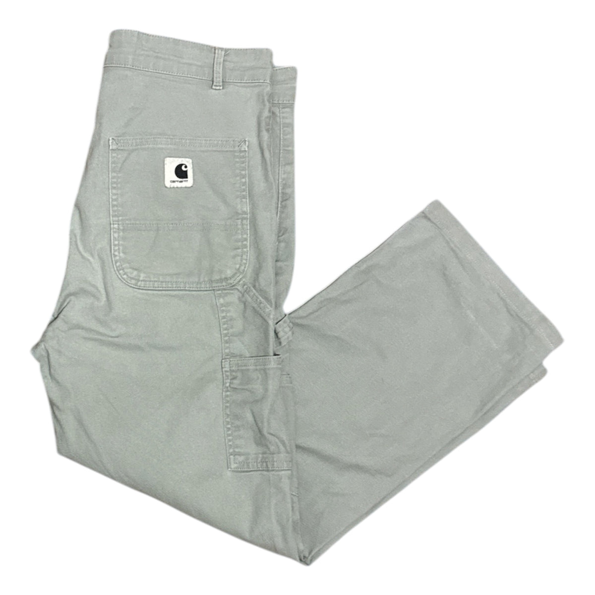 Carhartt WIP Pierce Straight Dyed Sonic Silver Work Pants (W)
