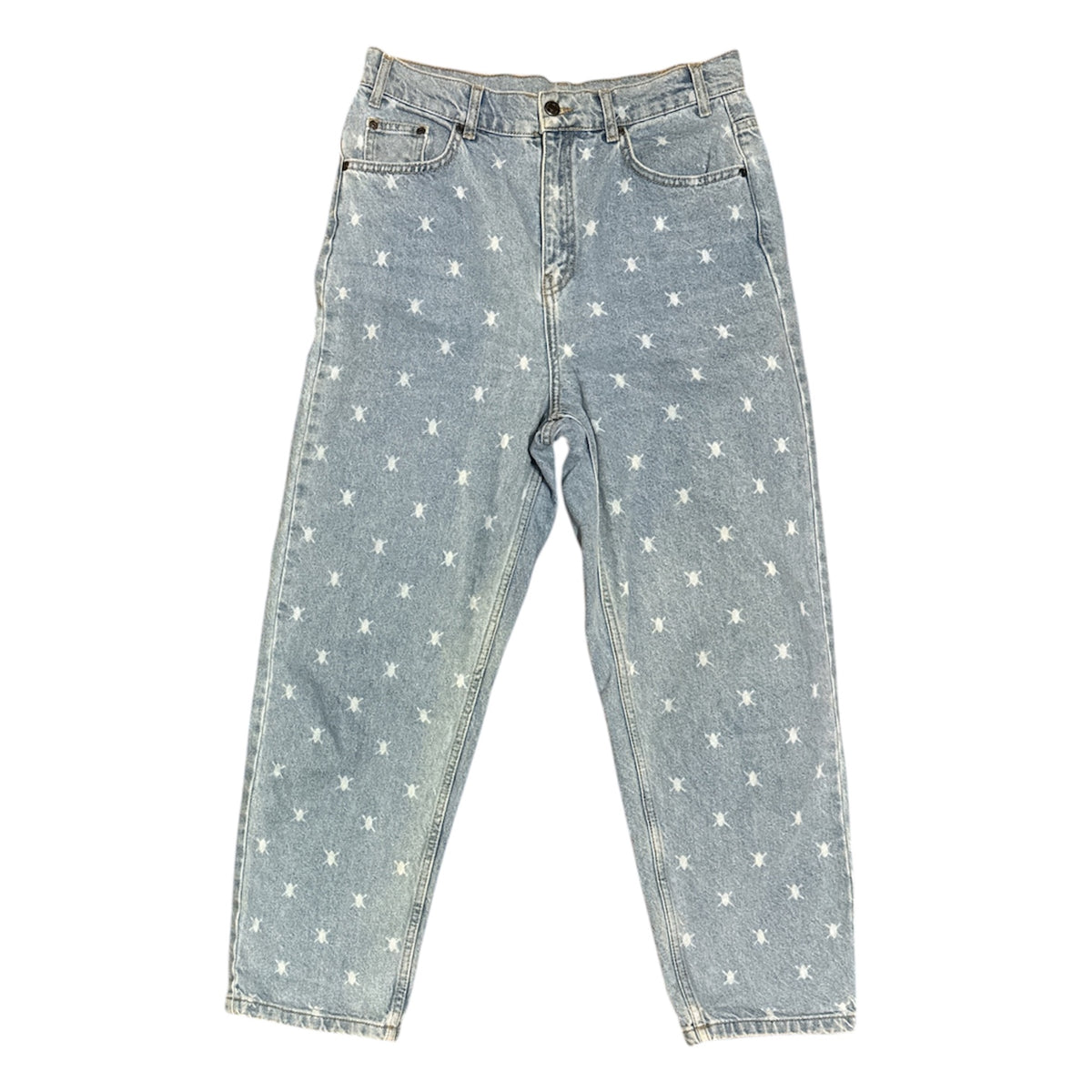 Daily Paper Logo Light Blue Jeans
