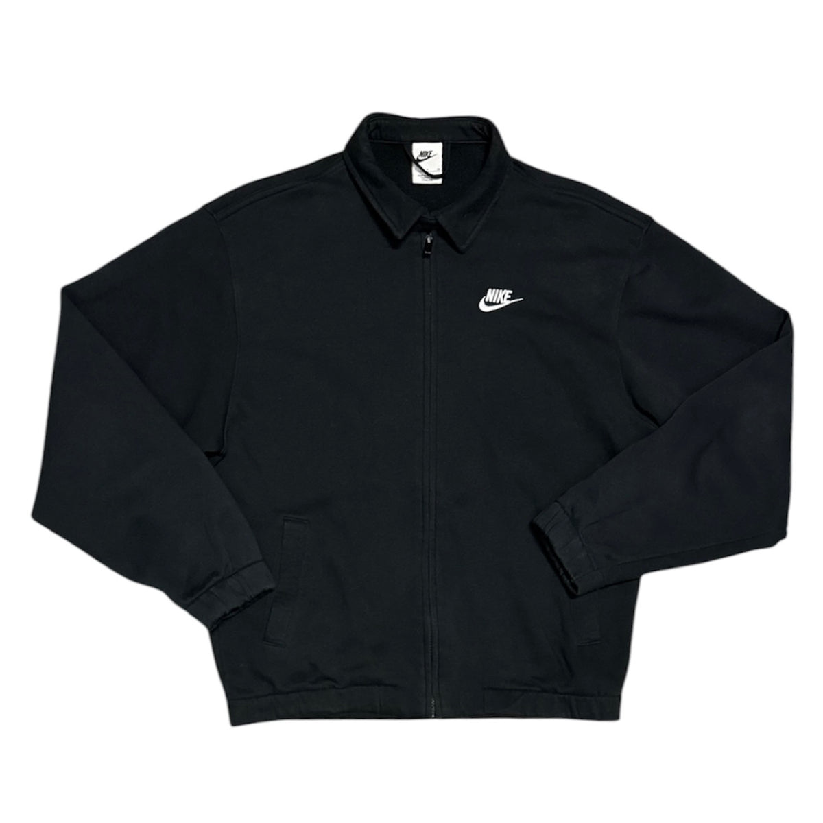Nike Club Fleece Harrington Black Jacket