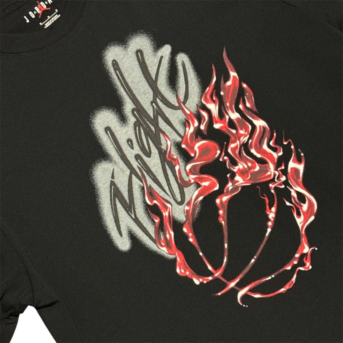 Nike Air Jordan FW22 Travis Scott Flight SS Black Tshirt