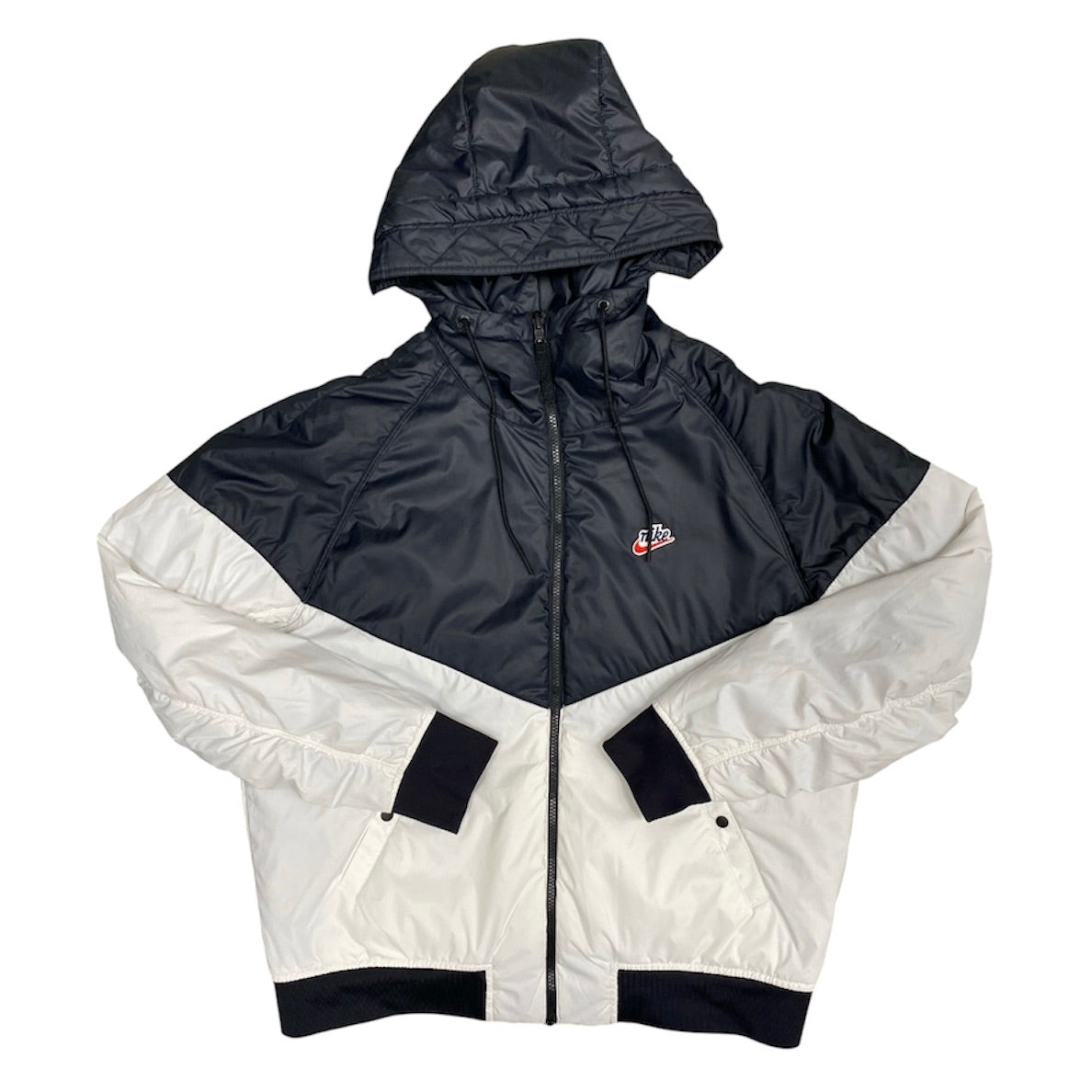 Nike Sportswear Padded Windrunner Reversible Black White Jacket