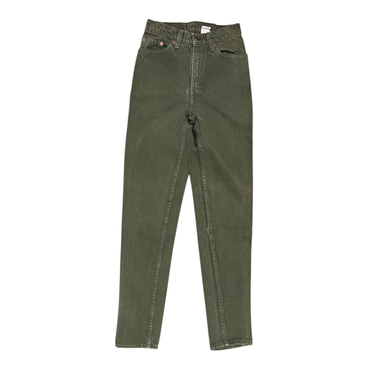 Vintage Levi's 512 Green Slim Fit Jeans (W26)