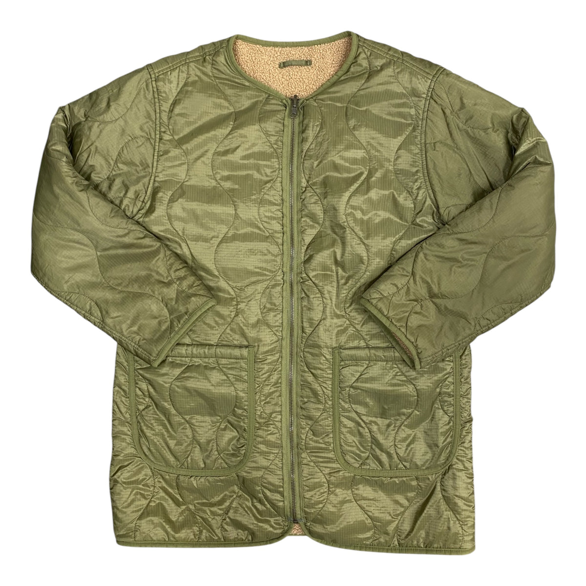 Levis Crawford Green Reversible Sherpa Lined Jacket