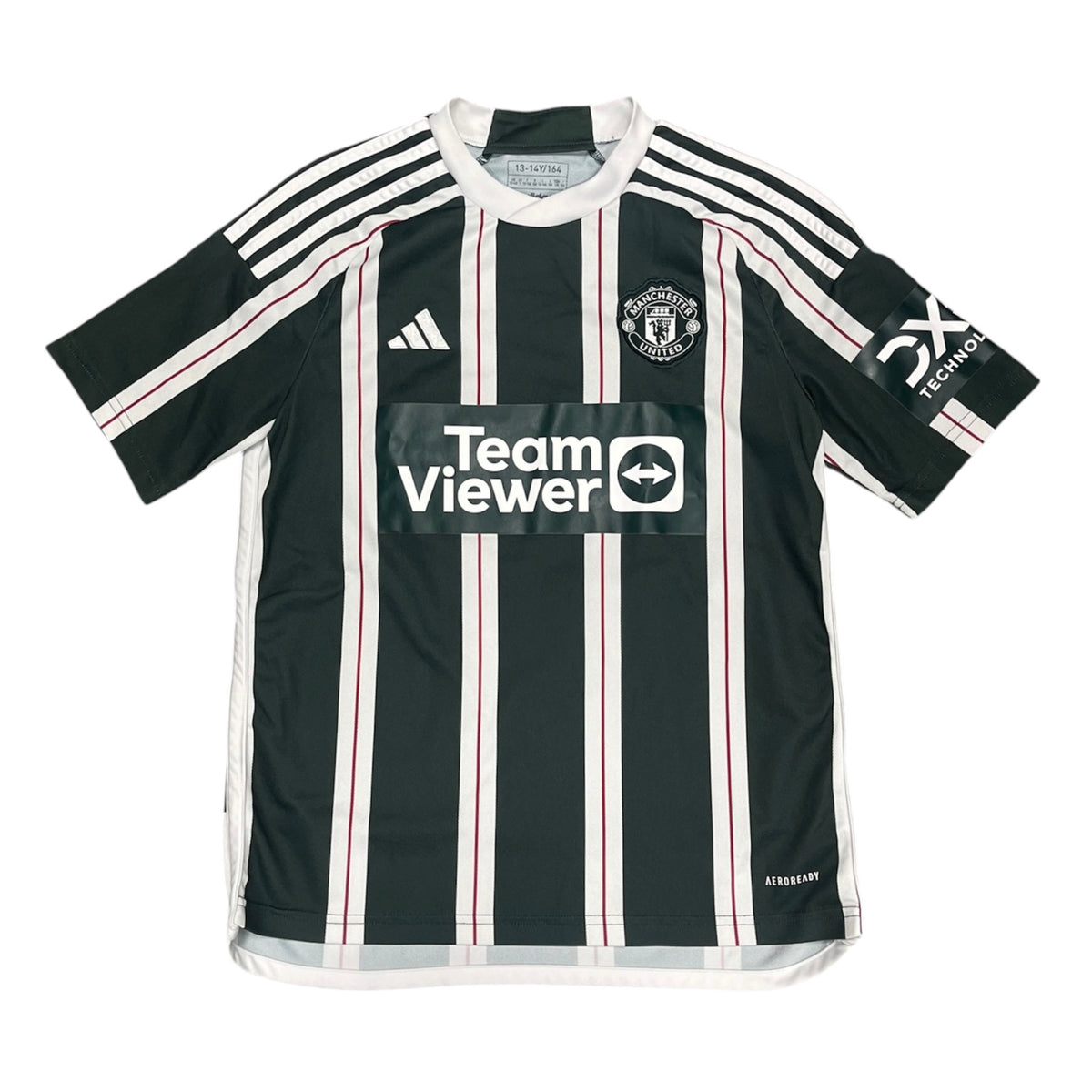 Adidas Manchester United Garnacho #17 2023/2024 Away Football Jersey (Youth)