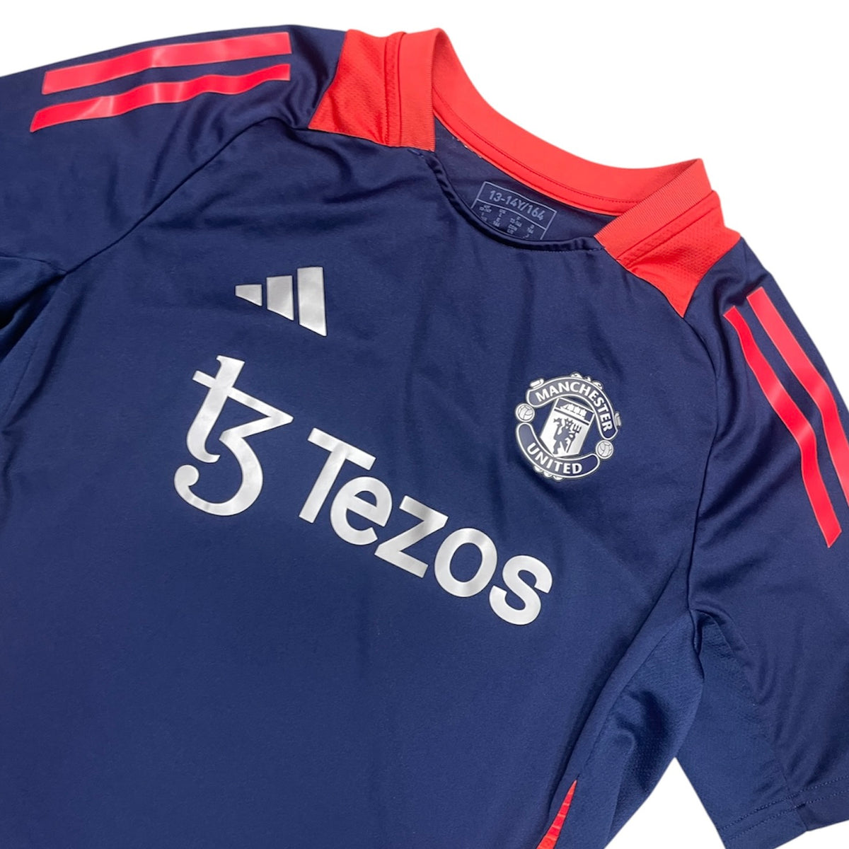 Adidas Manchester United Navy Training Football Jersey (Youth)