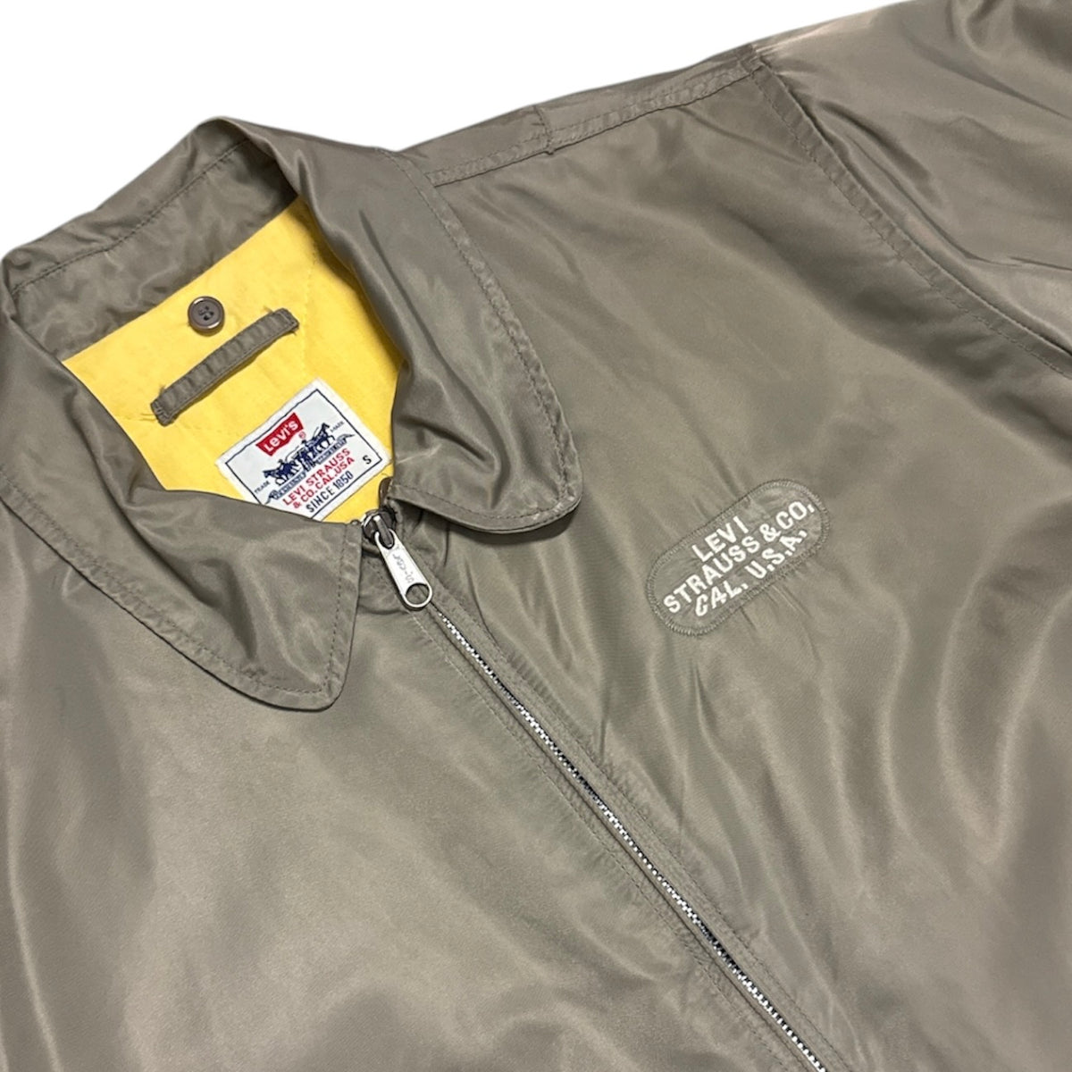Levi's Padded Olive Bomber Jacket