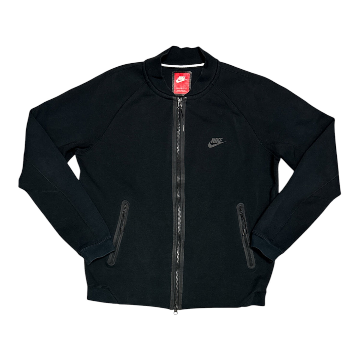 Nike Tech Fleece Varsity Black Jacket