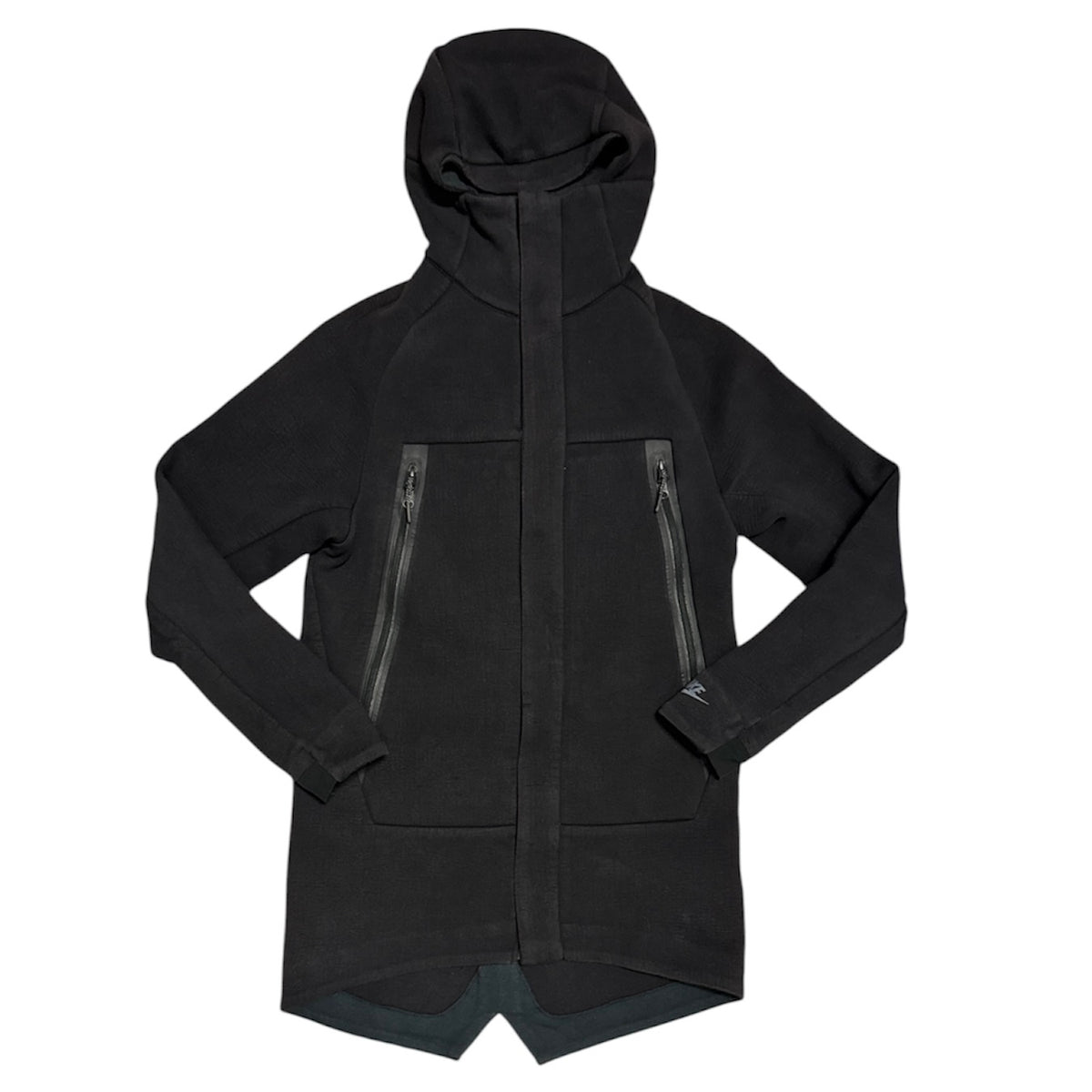 Nike NSW Tech Fleece Black Parka Jacket