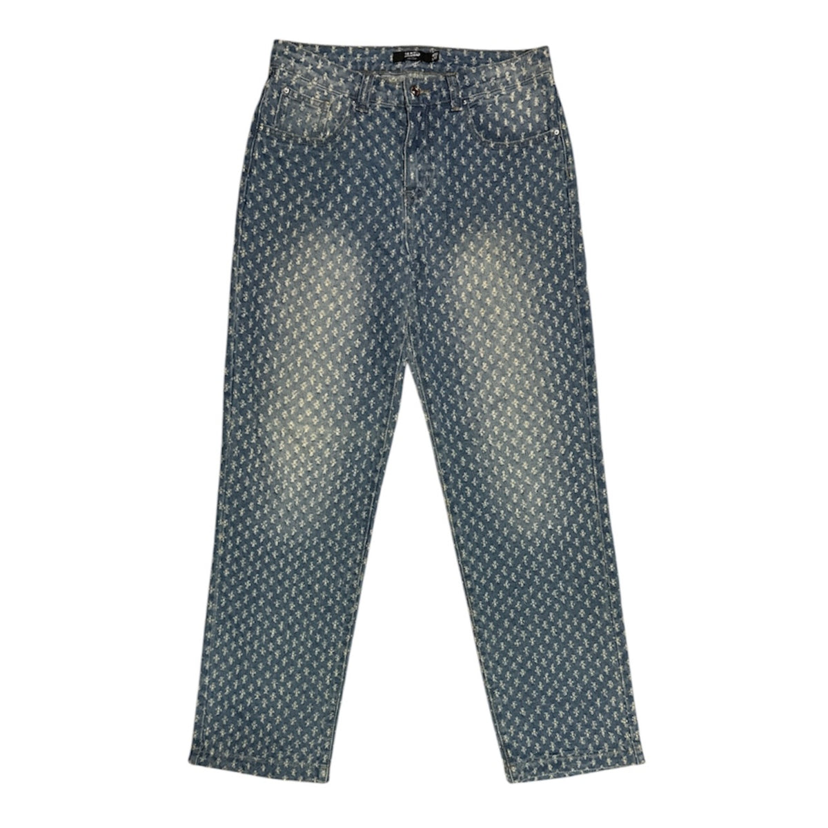 Jaded London Distressed Blue Jeans
