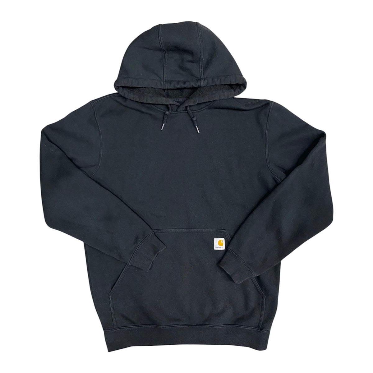 Carhartt White Logo Black Hoodie