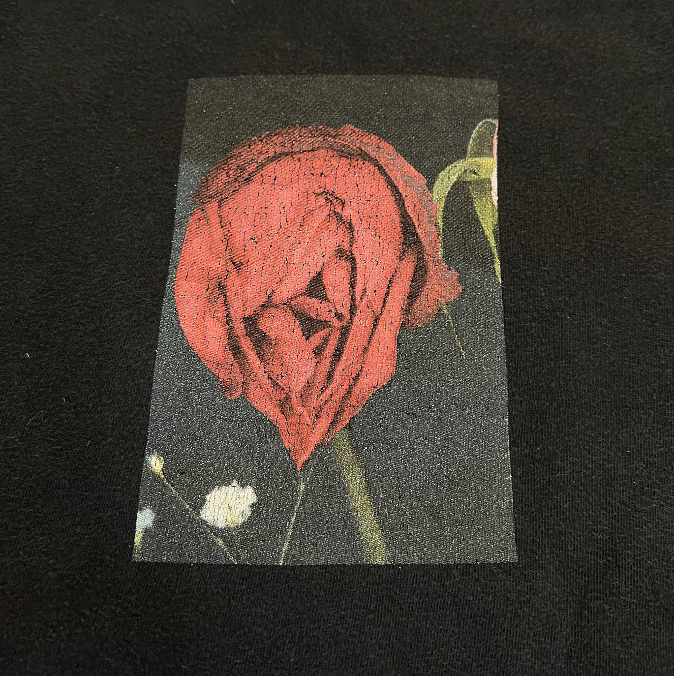 Supreme Araki Rose Tee Black