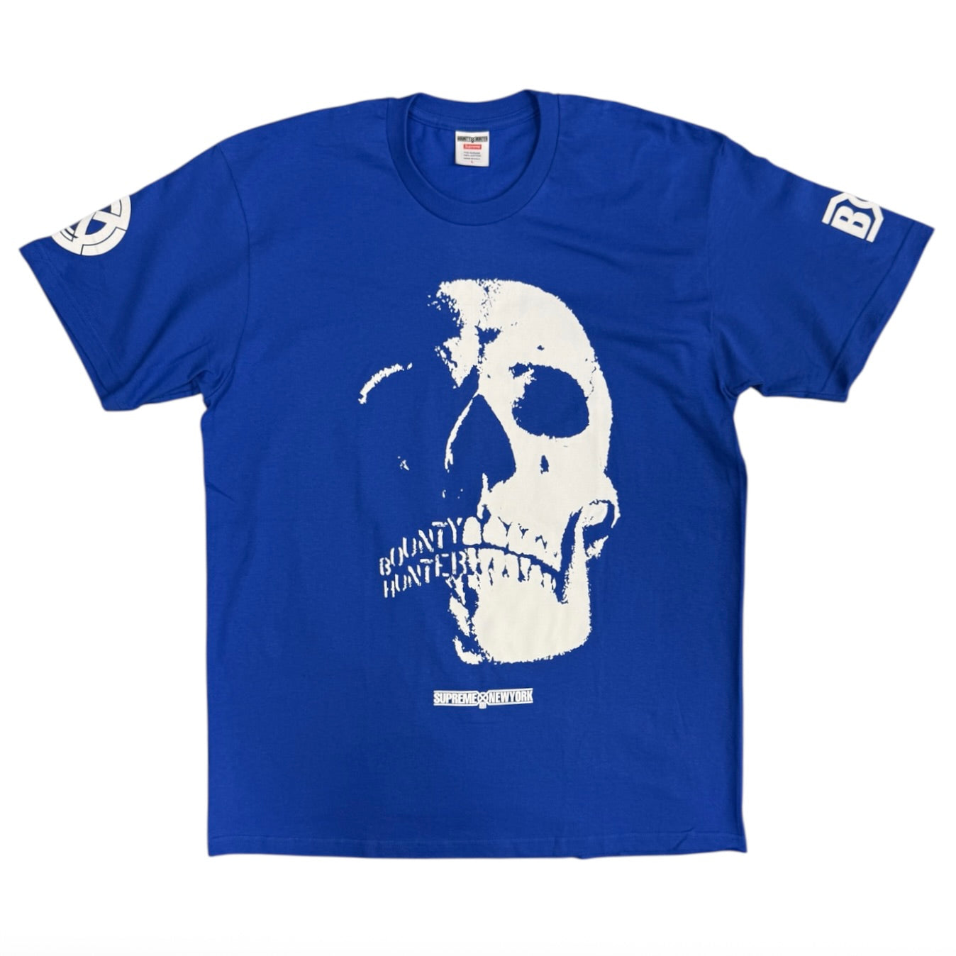 Supreme FW23 Bounty Hunter Skulls Blue Tshirt