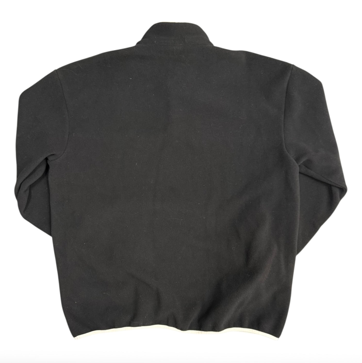Champion Half Snap Black Fleece