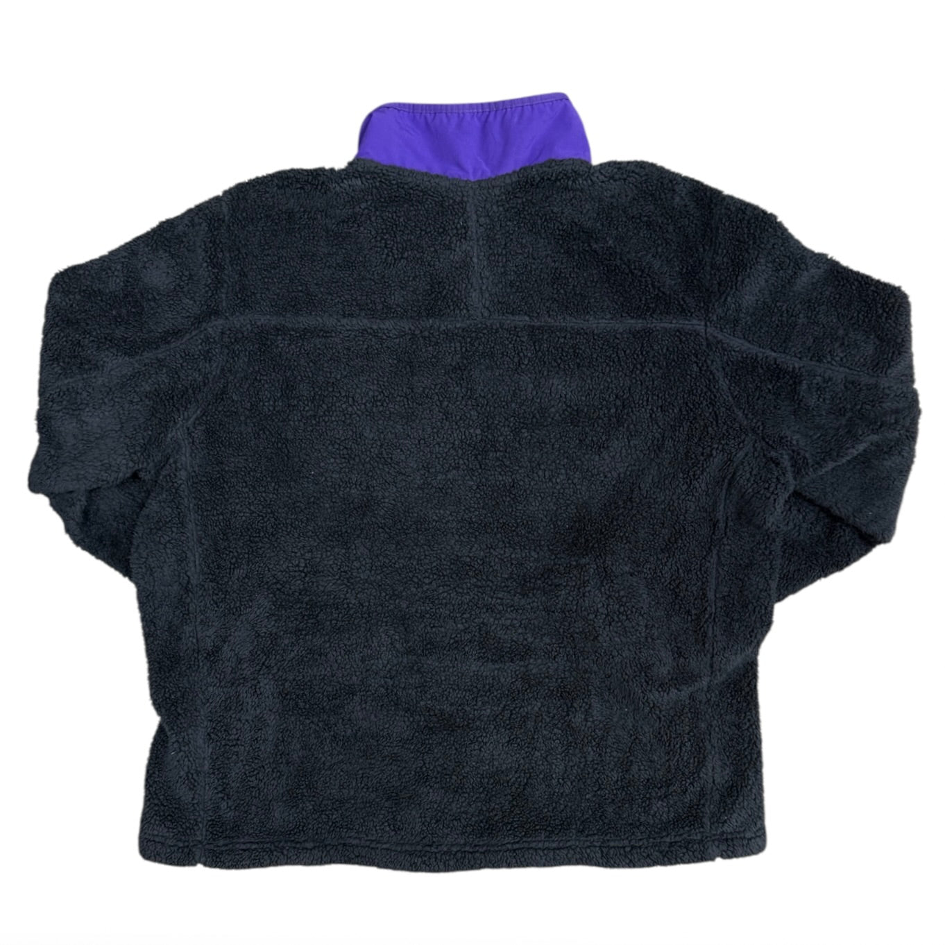 The North Face Navy Purple Fleece Half Zip