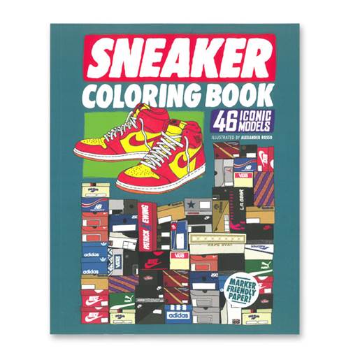 Sneaker Coloring Book