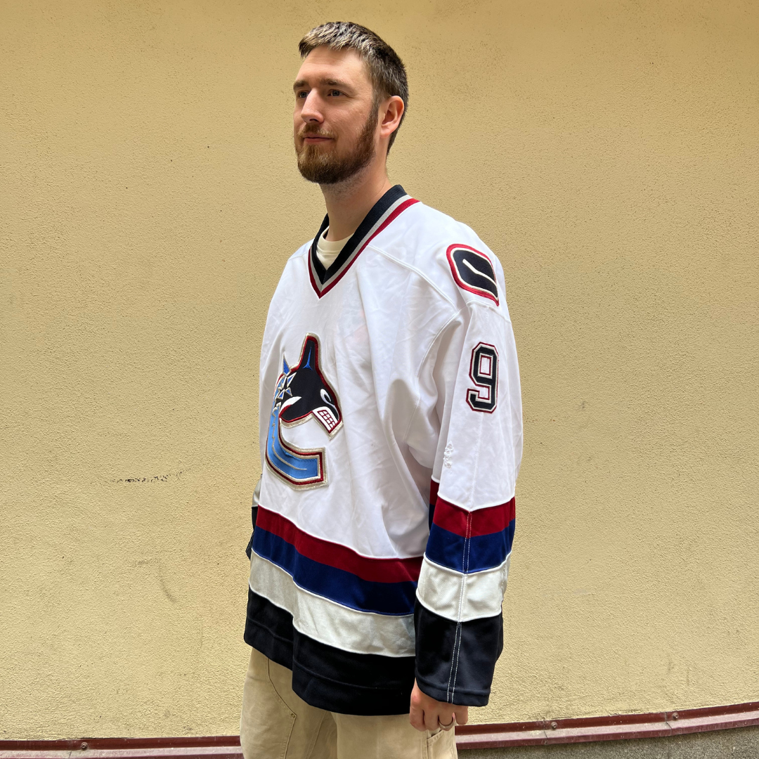 Vancouver Canucks NHL White Hockey Jersey