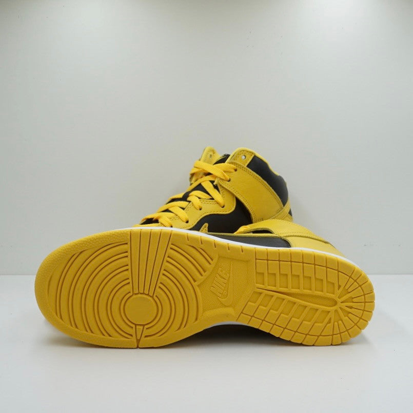 Nike Dunk High Black Varsity Maize