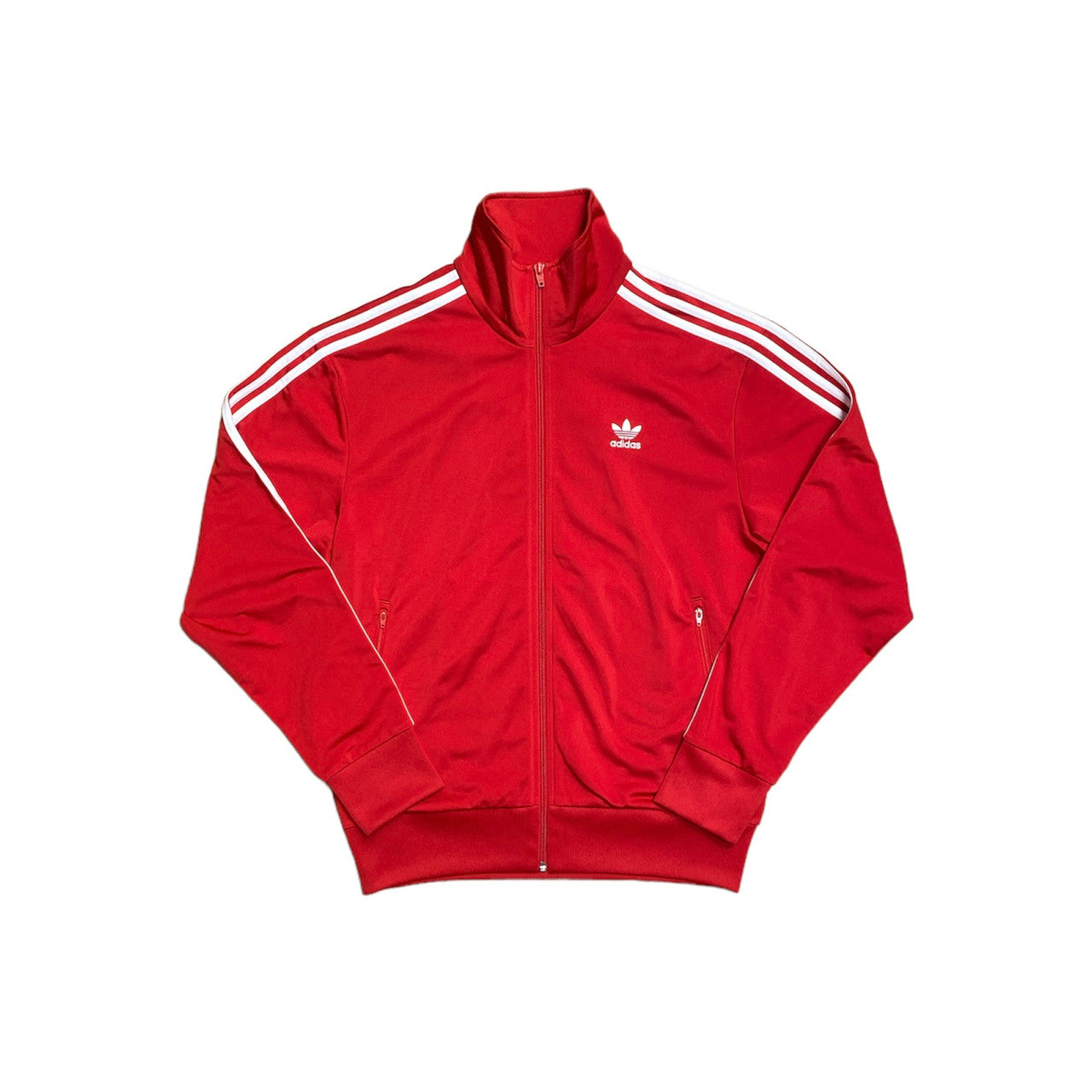 Adidas Red White Track Jacket