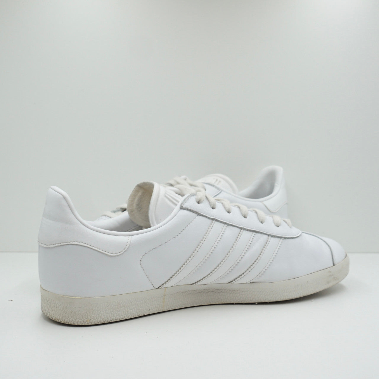 Adidas Gazelle White/White-Gold Metallic