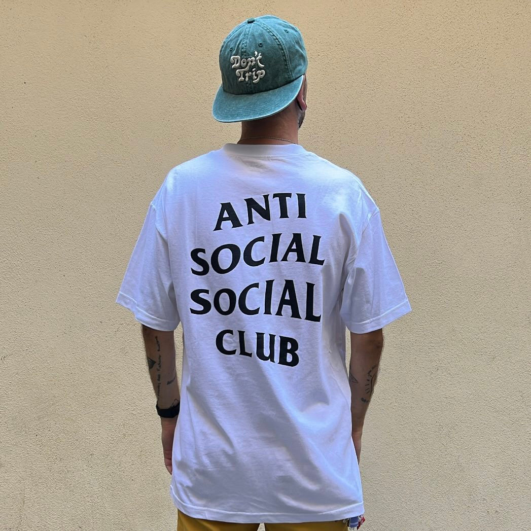 Anti Social Social Club White Black Tshirt