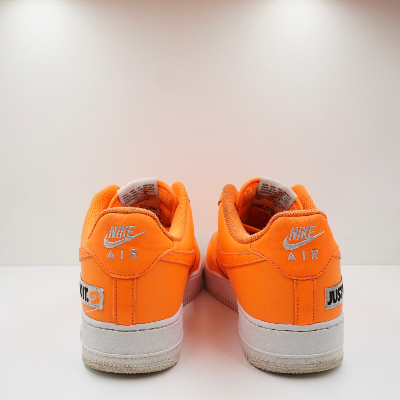 Air force 1 low best sale just do it pack orange