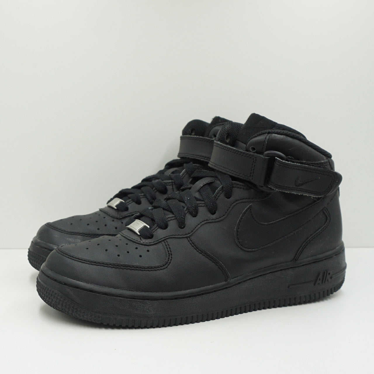 Nike Air Force 1 Mid Black (GS)