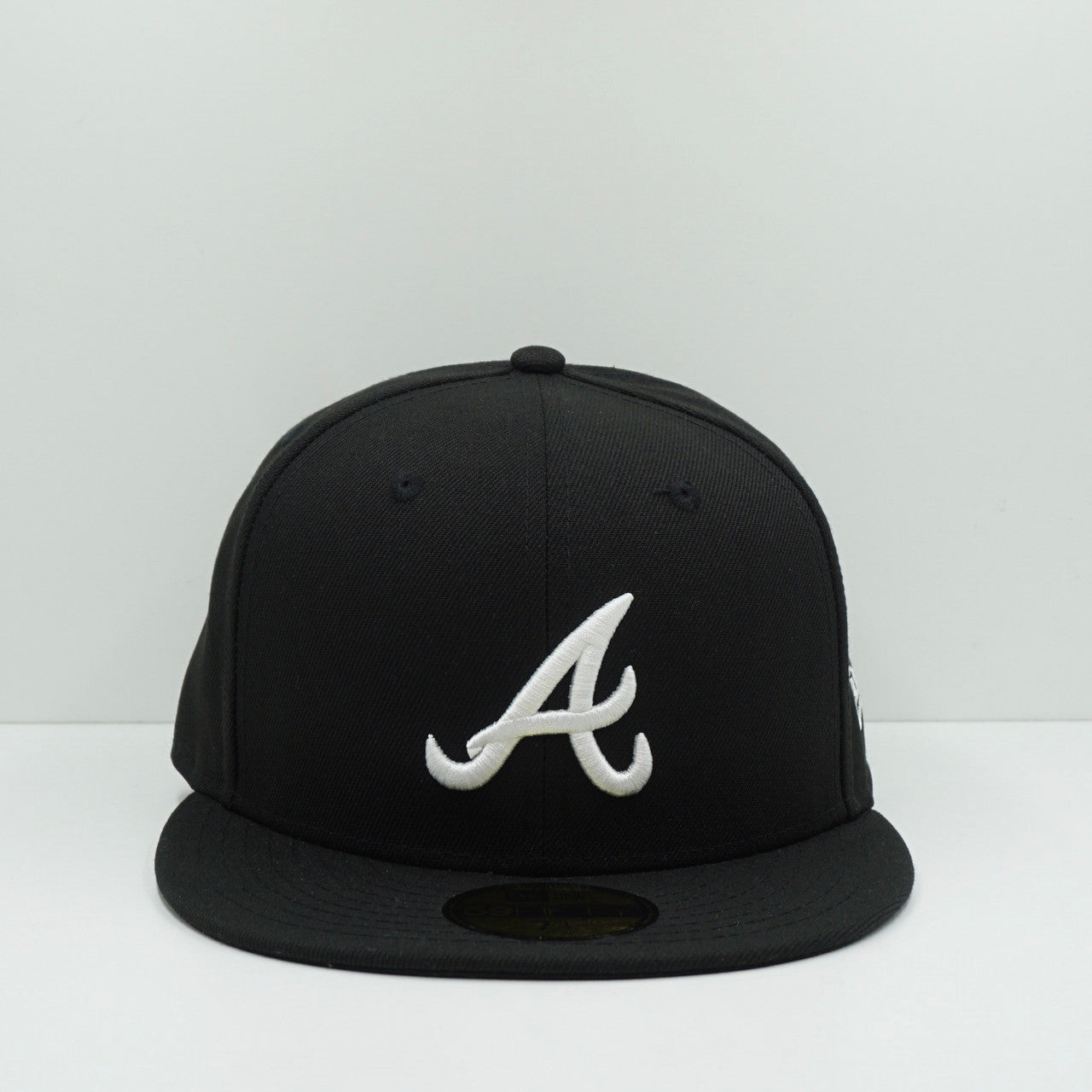 New Era Atlanta Braves Black/White Fitted Cap