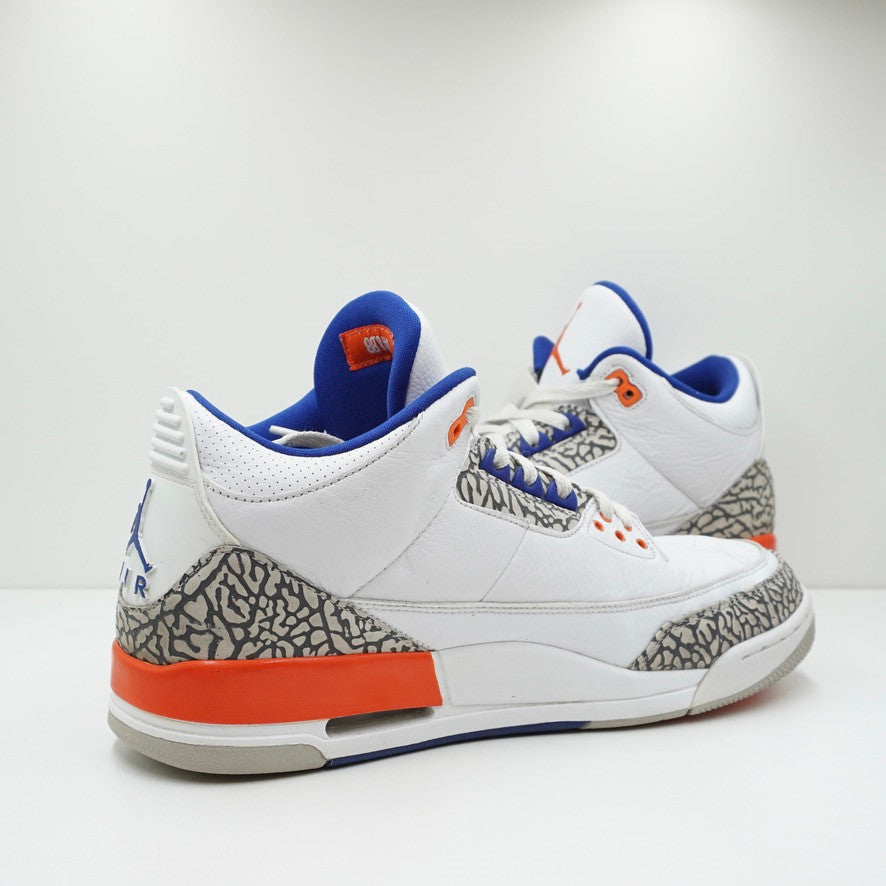 Retro 3 best sale new york knicks