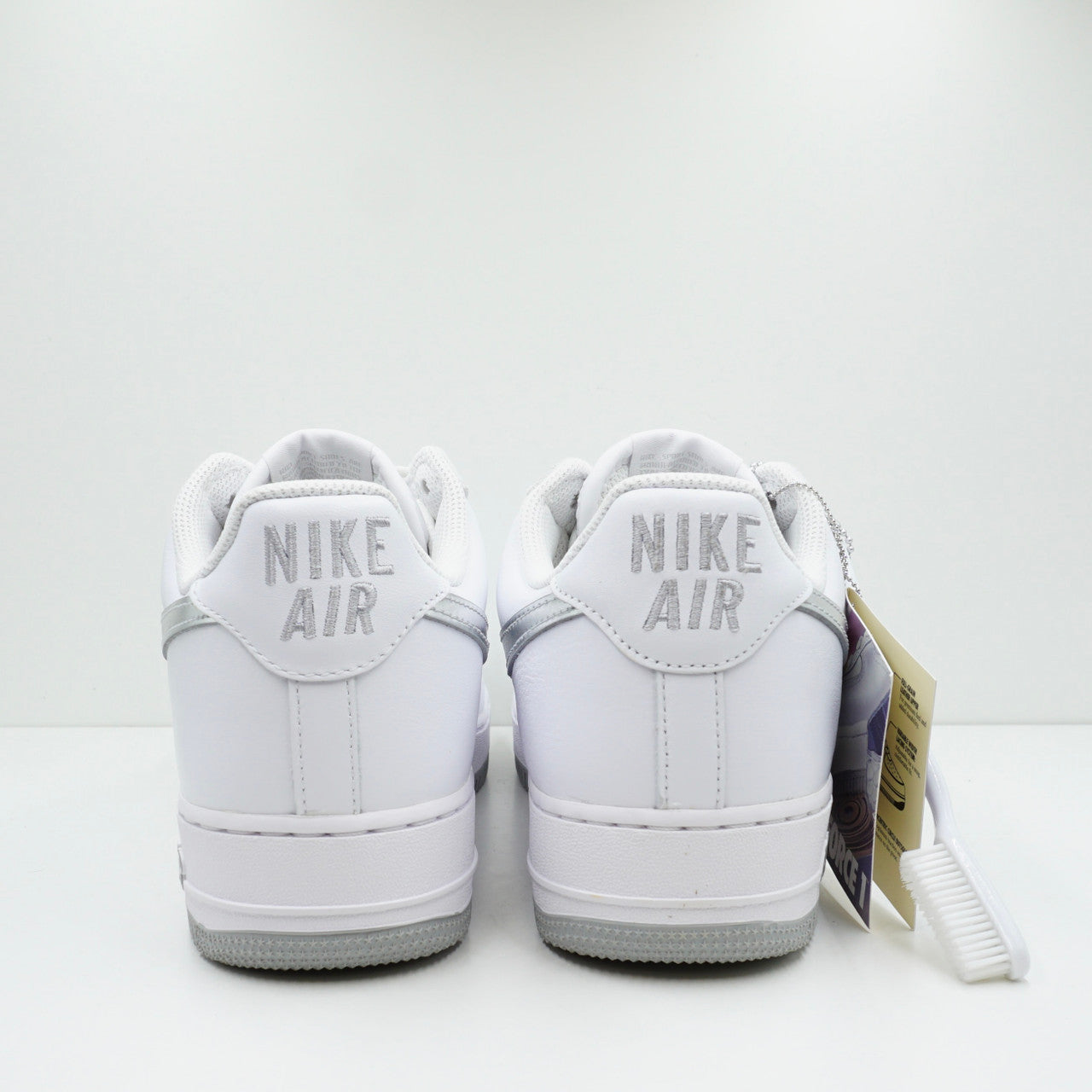 Nike Air Force 1 '07 Low Color Of The Month White Metallic Silver