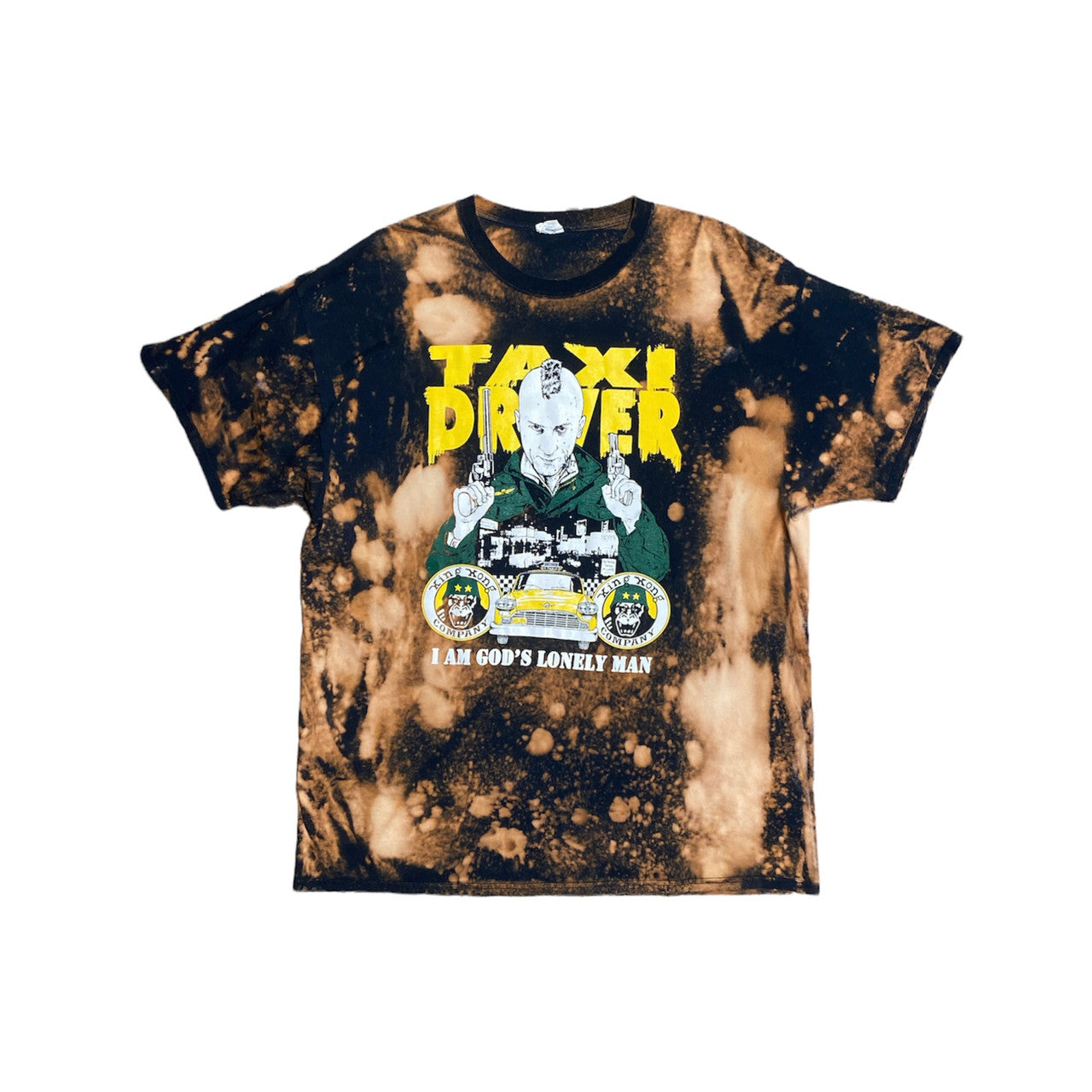 Taxi Driver Bleached Tshirt
