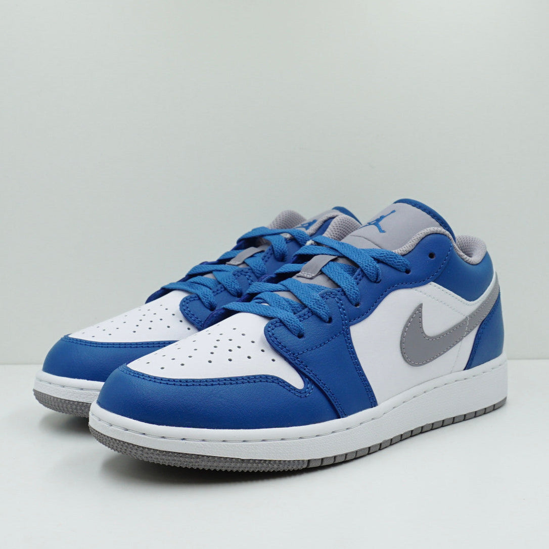 Jordan 1 Low True Blue (GS)