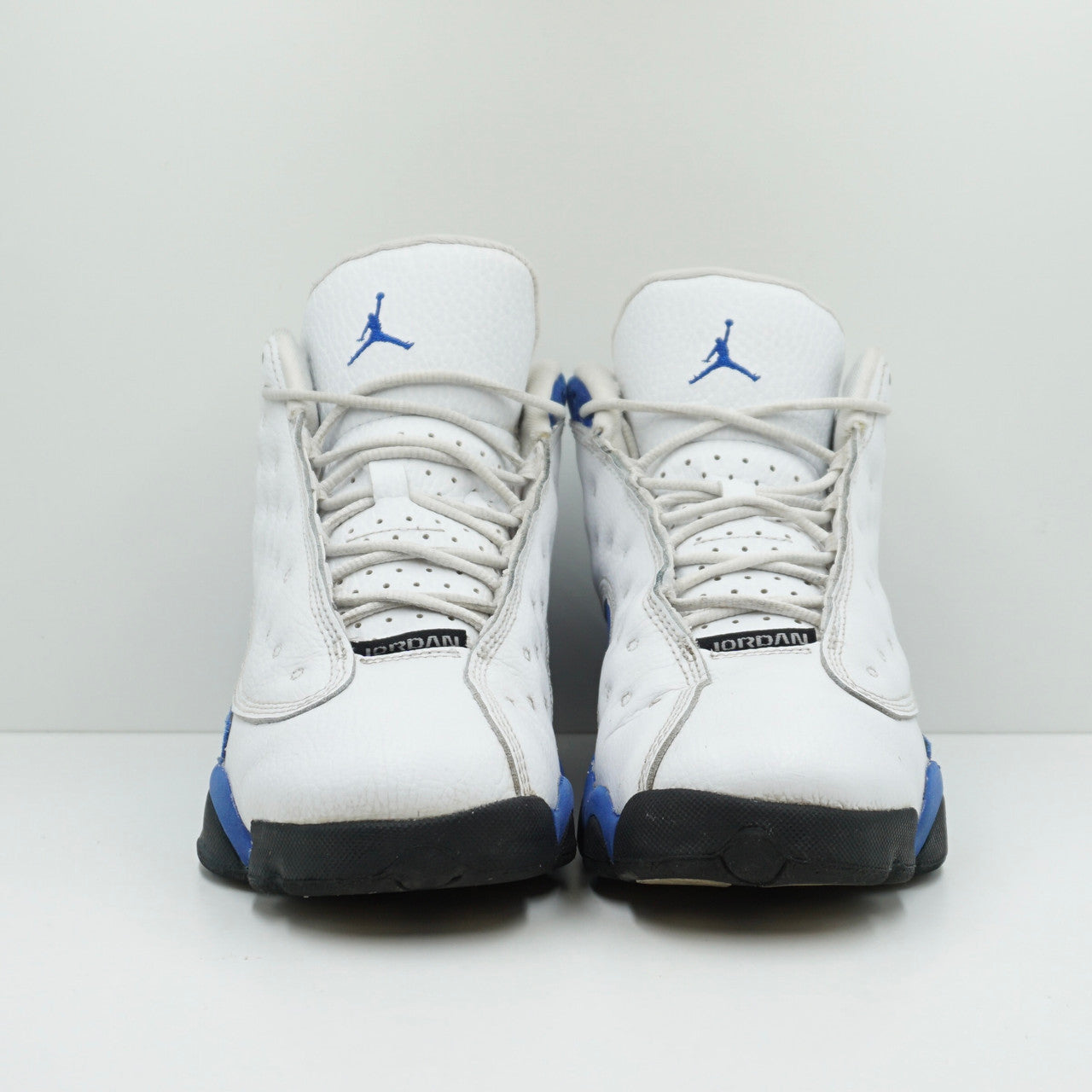 Jordan 13 Retro White Hyper Royal Black (GS)