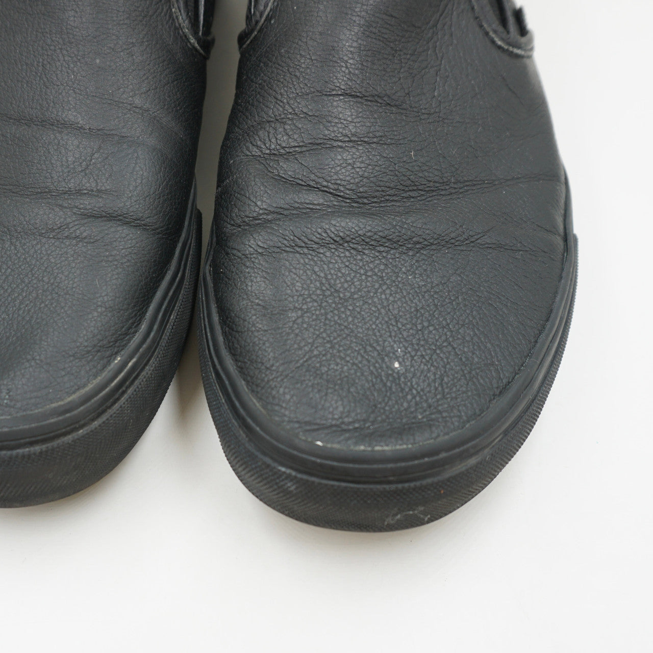 Vans Slip On Leather All Black