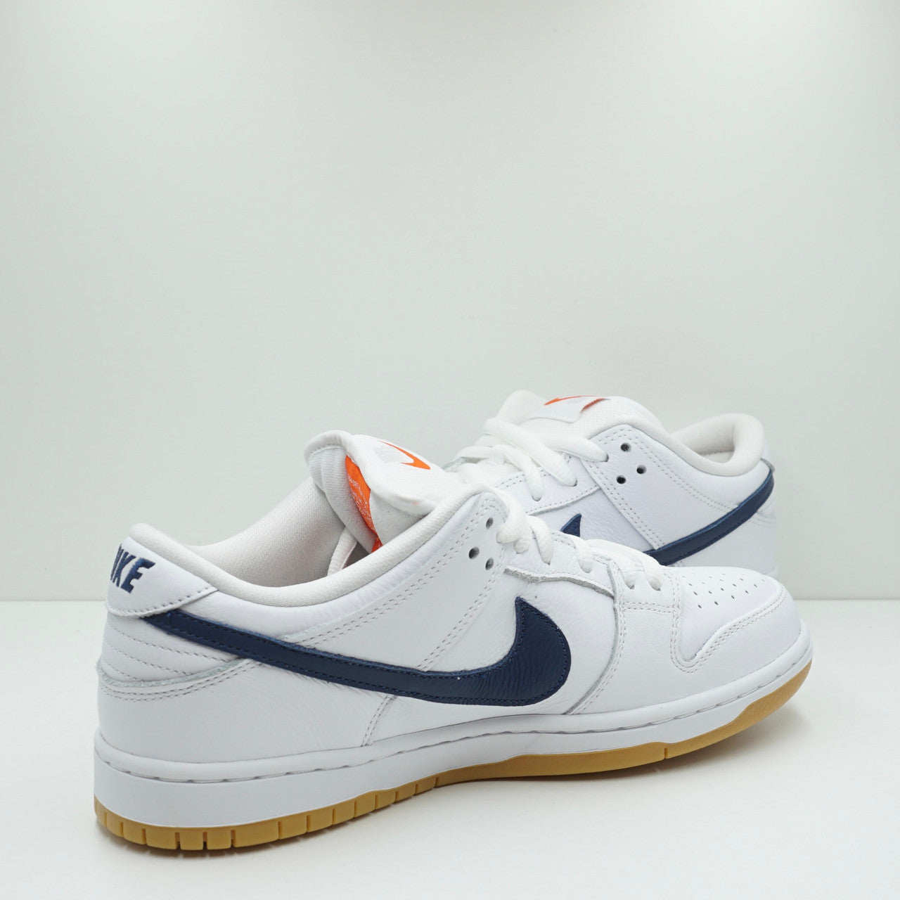Nike SB Dunk Low Orange Label White Navy