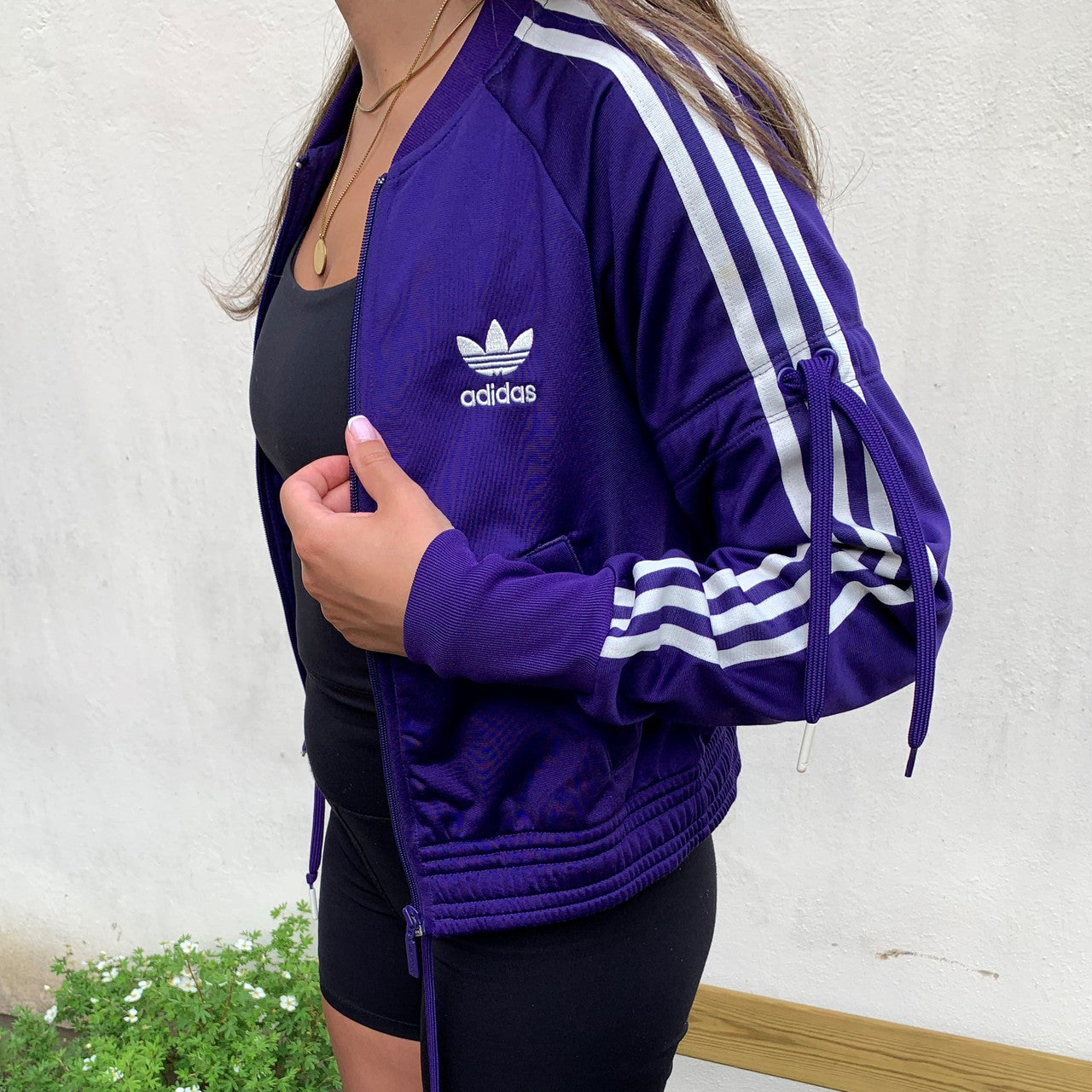 Adidas Purple Track Top (W)