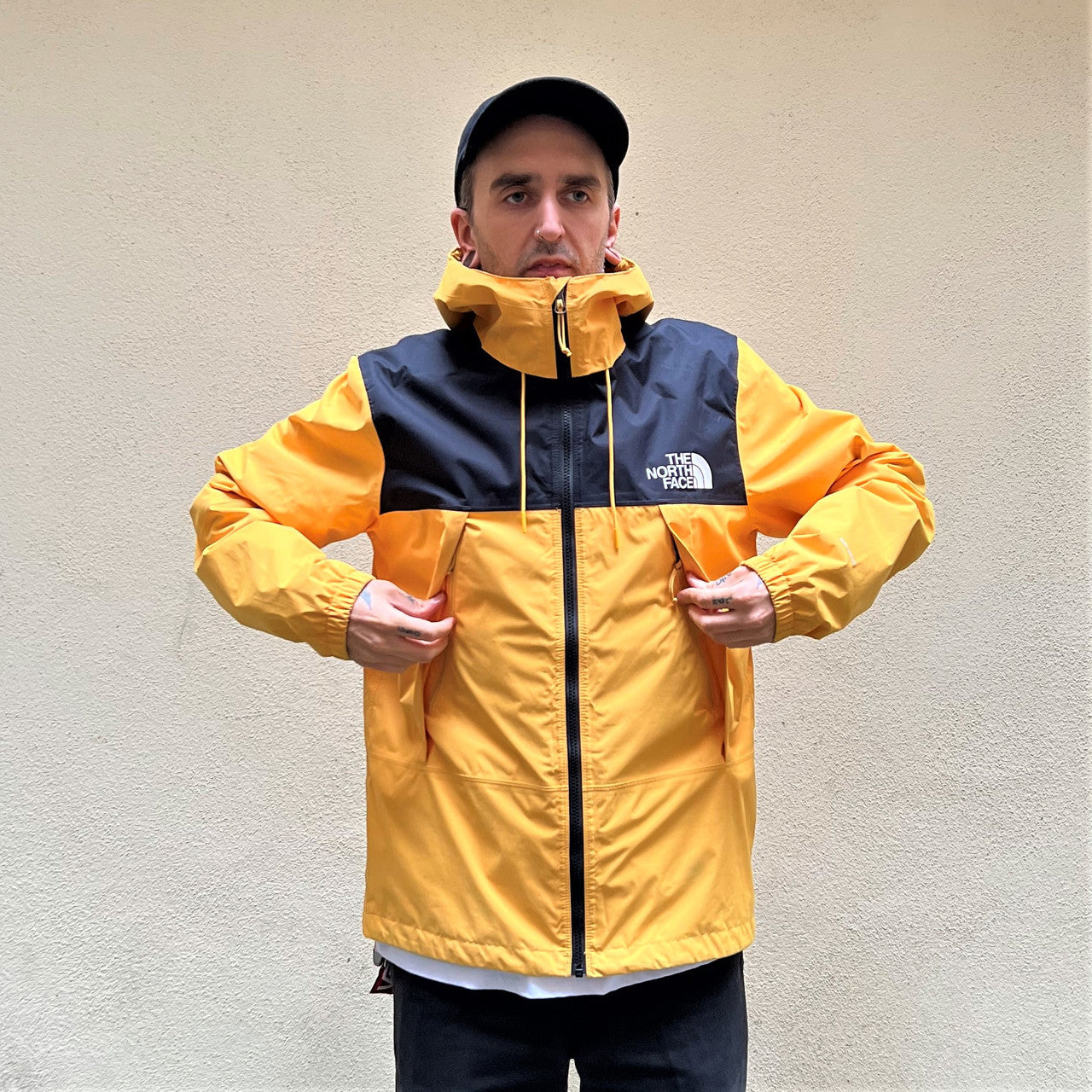 The North Face 1990 Mountain Jacket Yellow Black