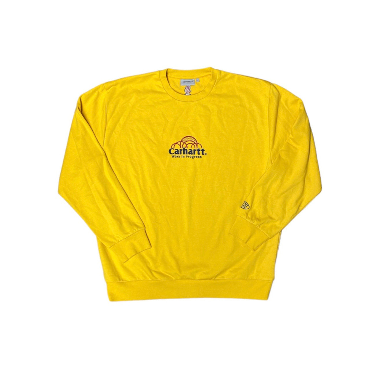 Carhartt Geo Script Yellow Sweatshirt