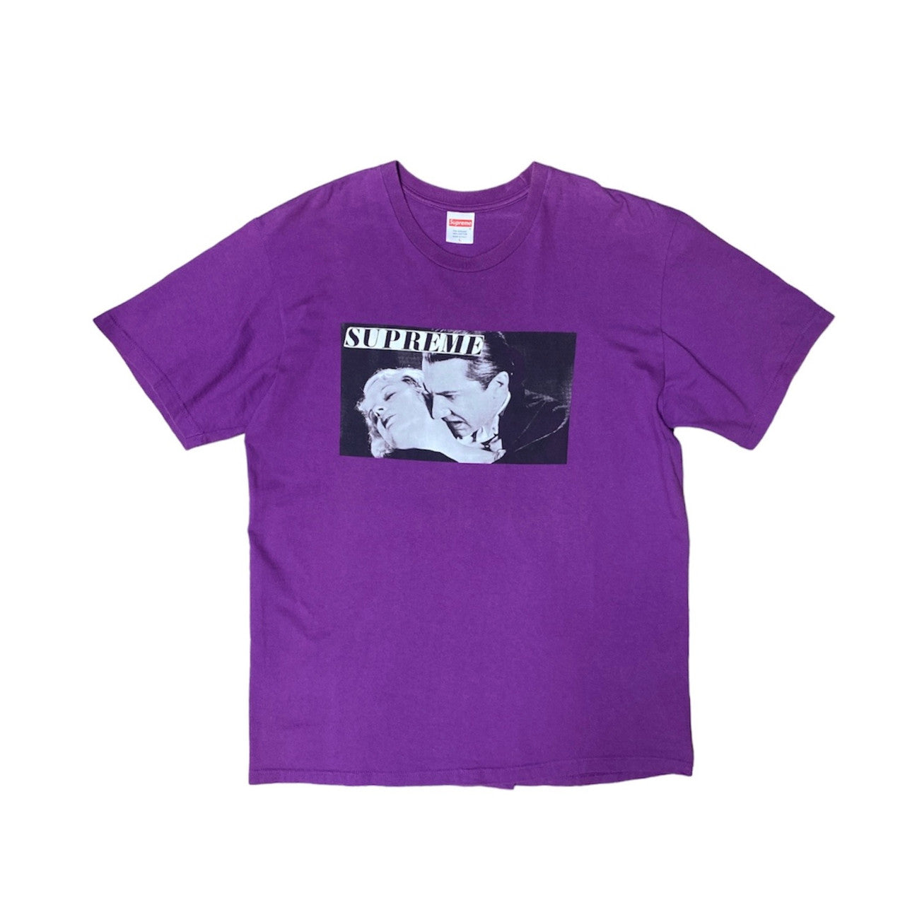 Supreme SS19 Bela Lugosi Purple Tshirt